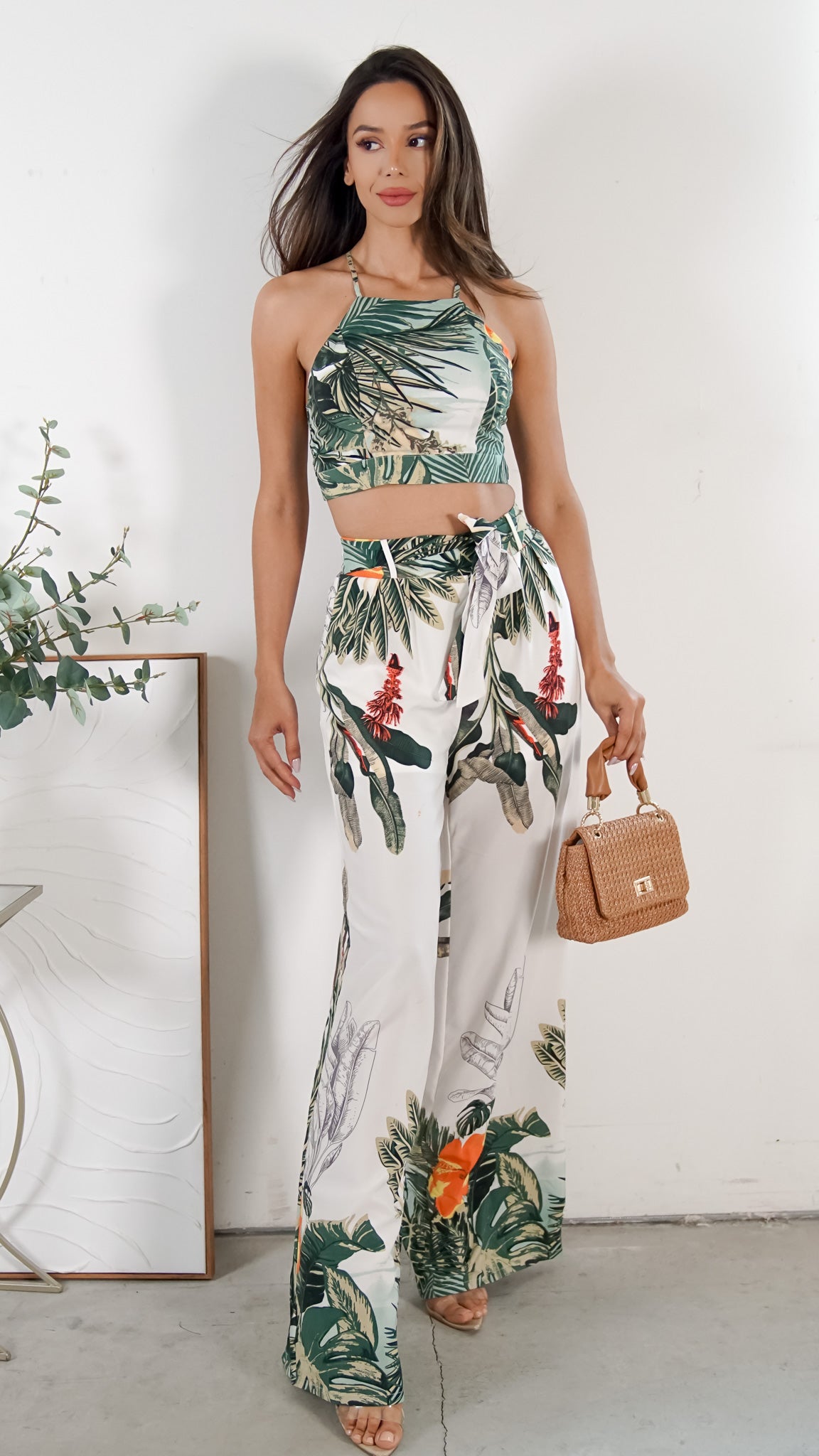Vesper Tropical Two Piece Set Steps New York