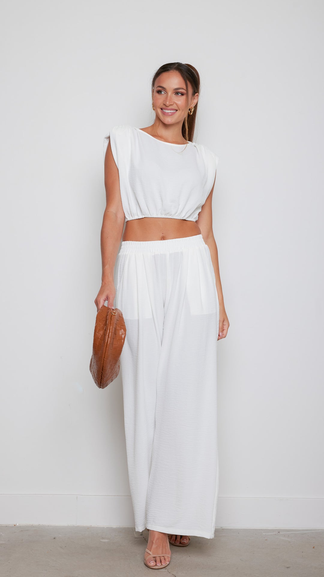 Madison Two Piece Set in White