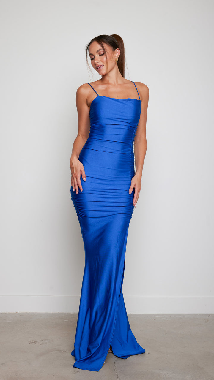 Sierra Dress in Royal Blue