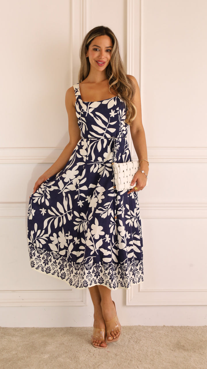 front view image 1 of Quincy Midi Dress