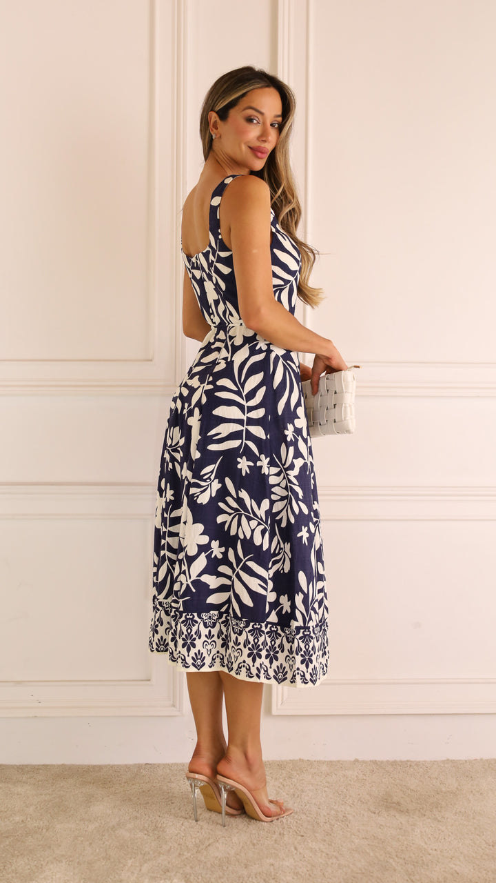 side view image 4 of Quincy Midi Dress
