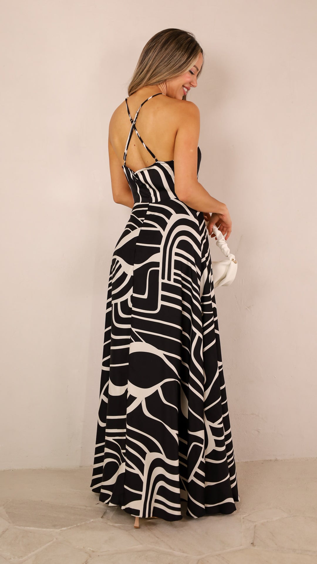 rear view image 1 of Caine Maxi Dress