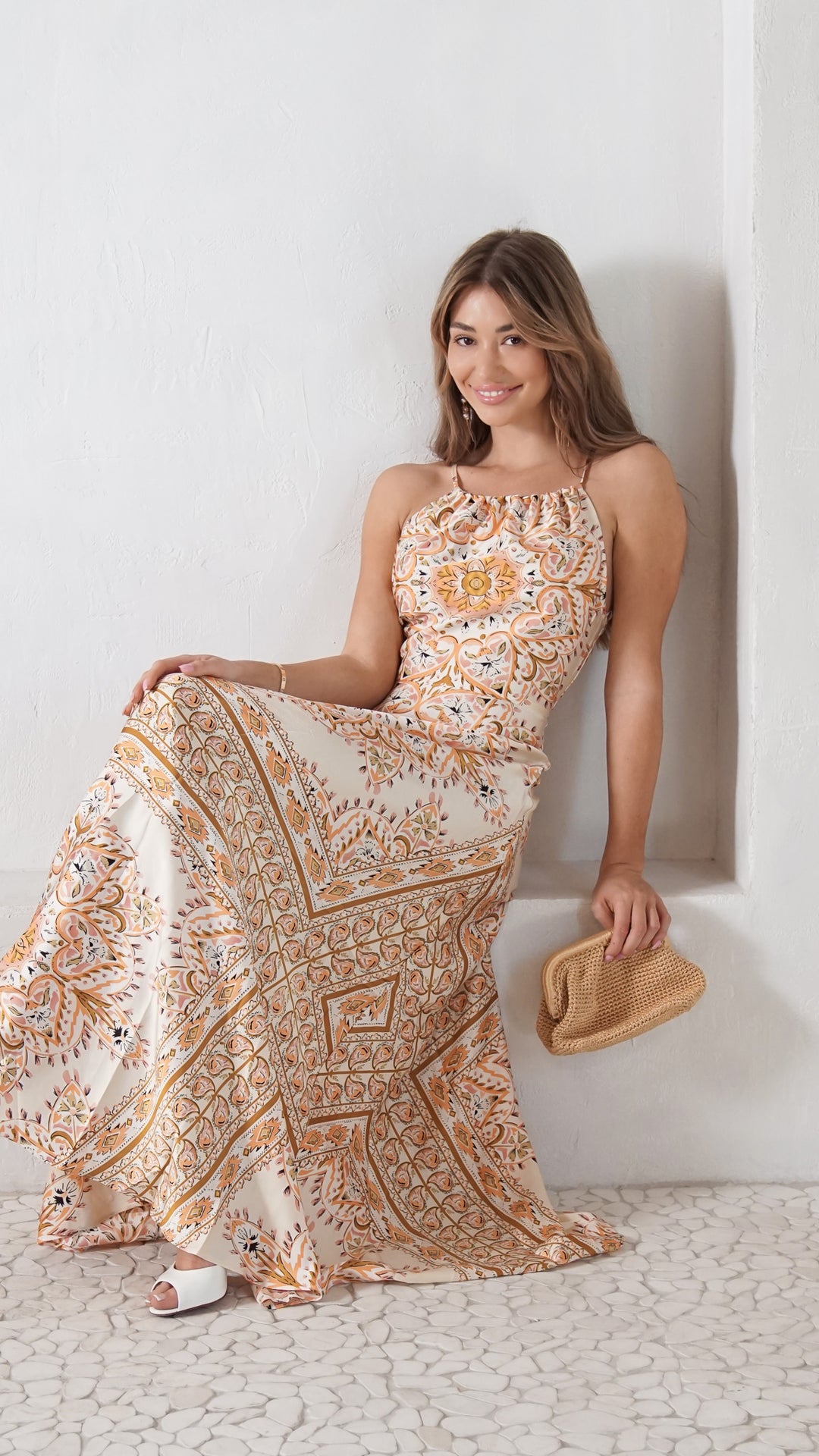 side view image 4 of Mara Maxi Dress