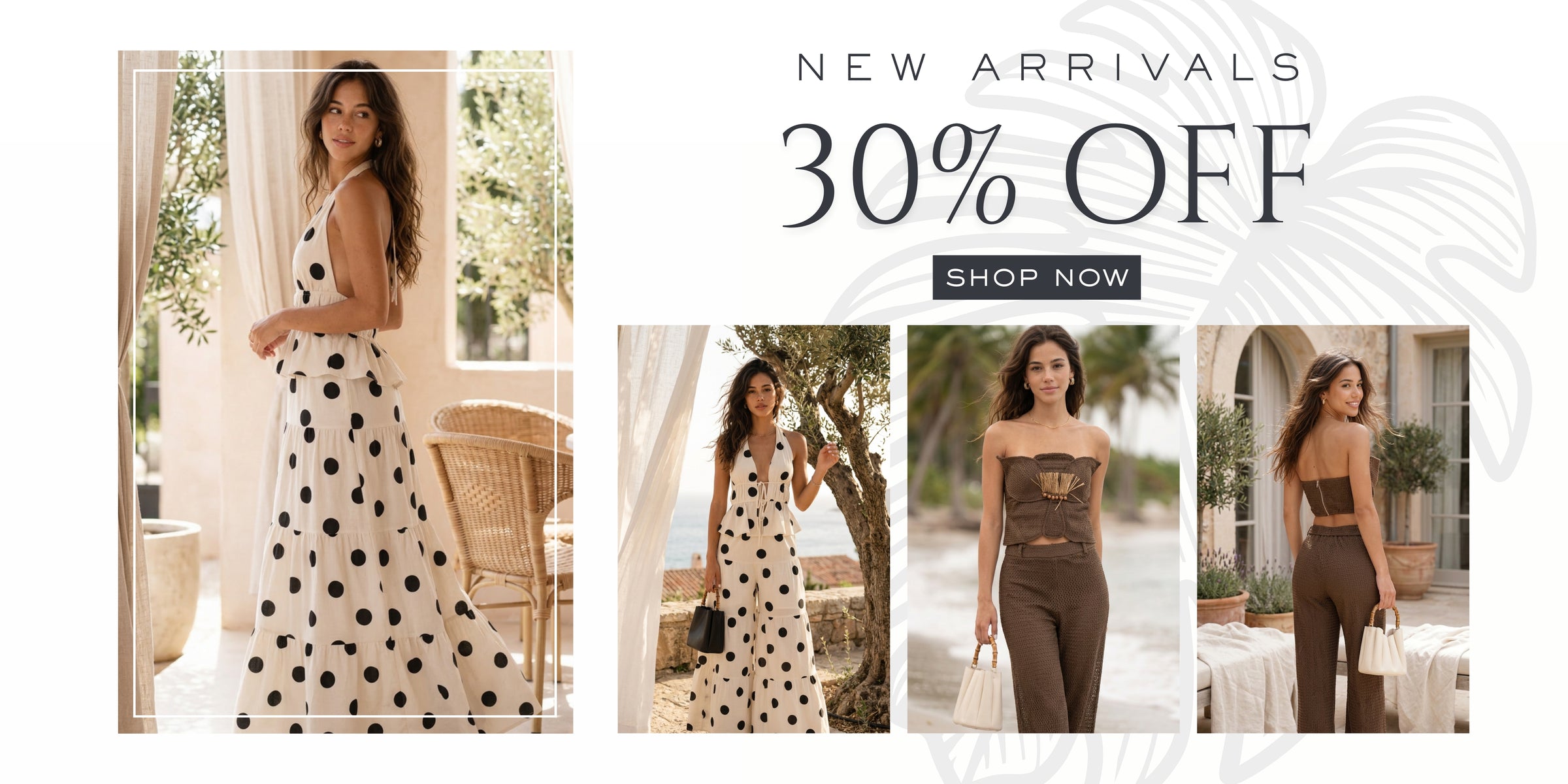 30%OFF NEW ARRIVALS 