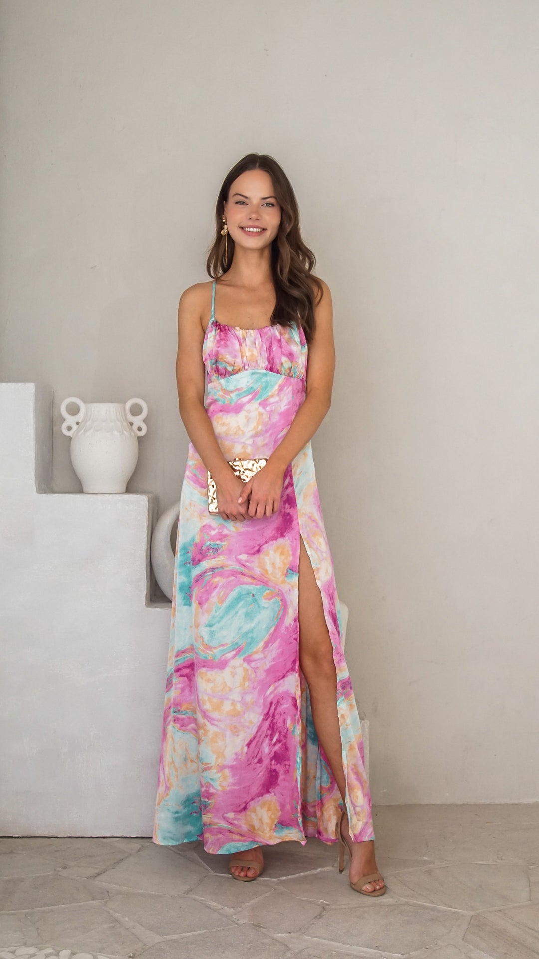 front view image 1 of Treah Maxi Dress