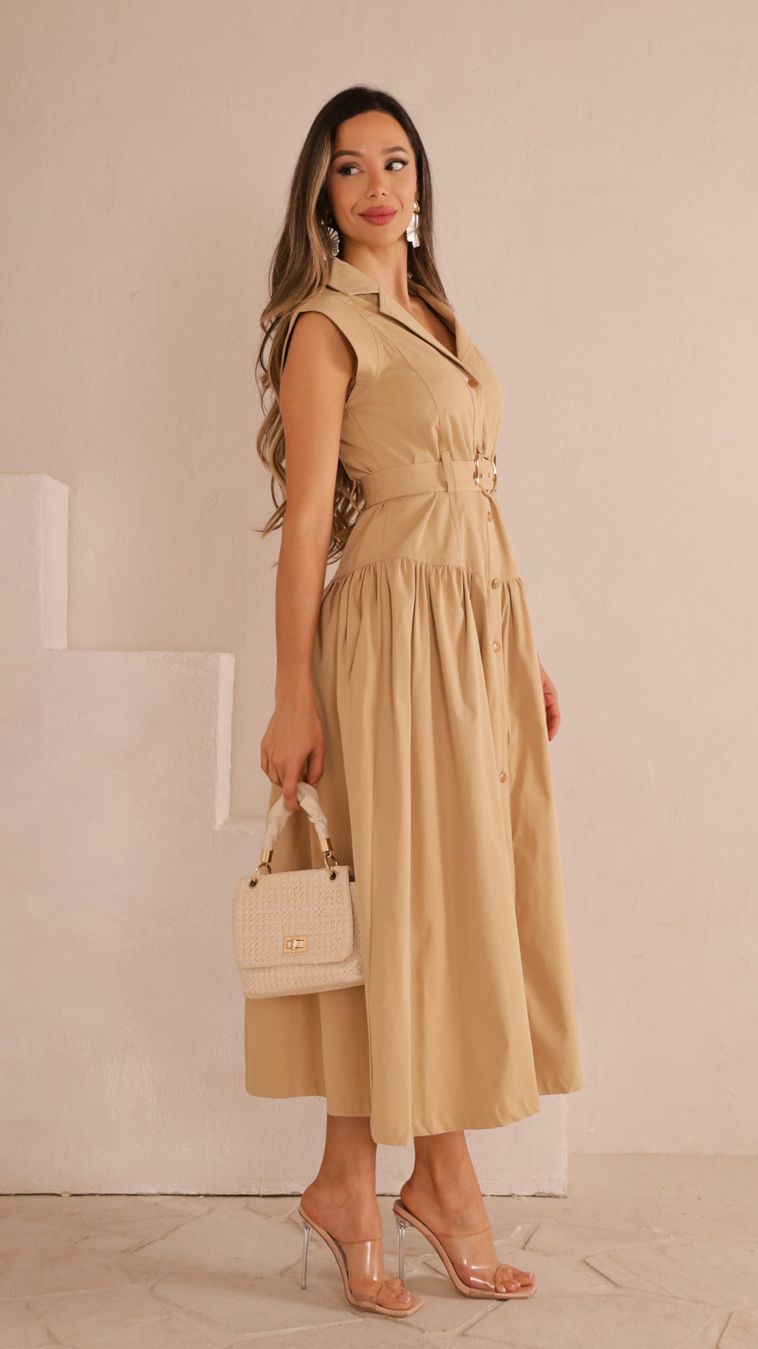 side view image 1 of Clarine Midi Dress