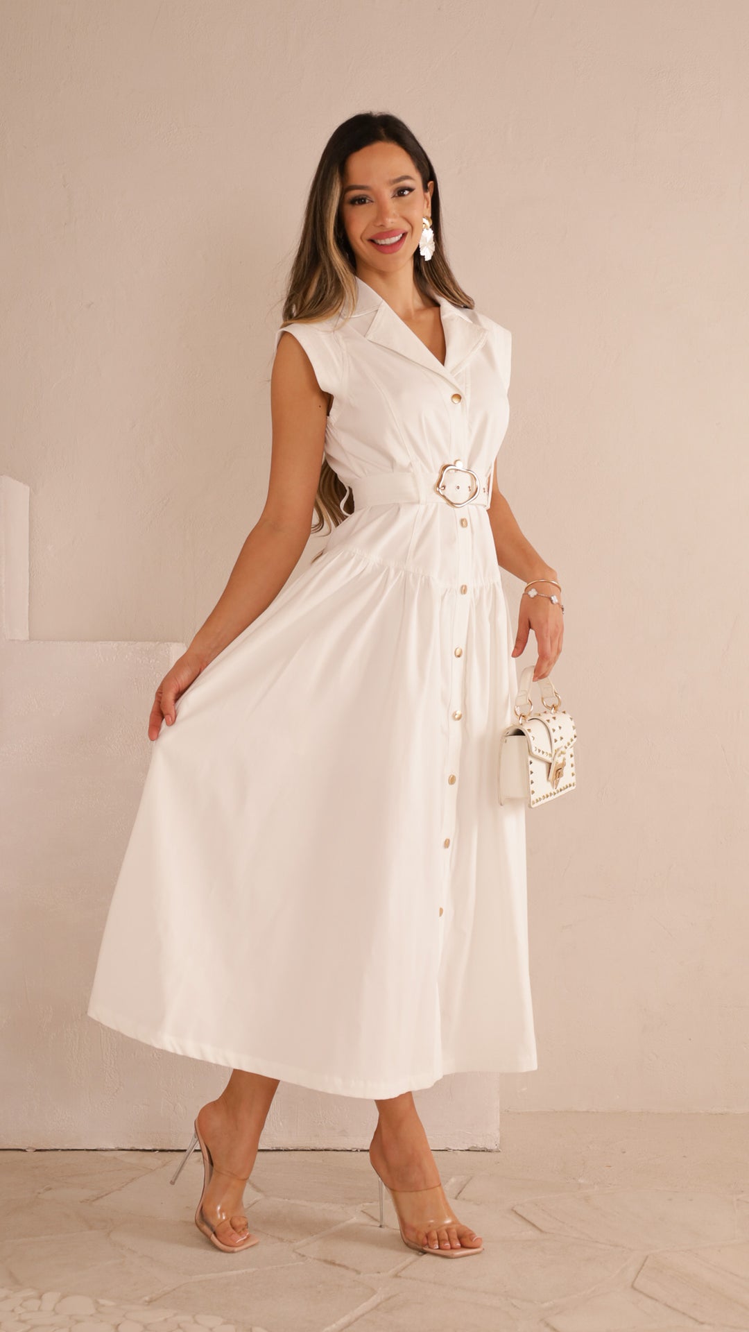 side view image 1 of Clarine Midi Dress
