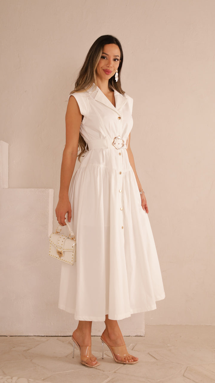 side view image 2 of Clarine Midi Dress