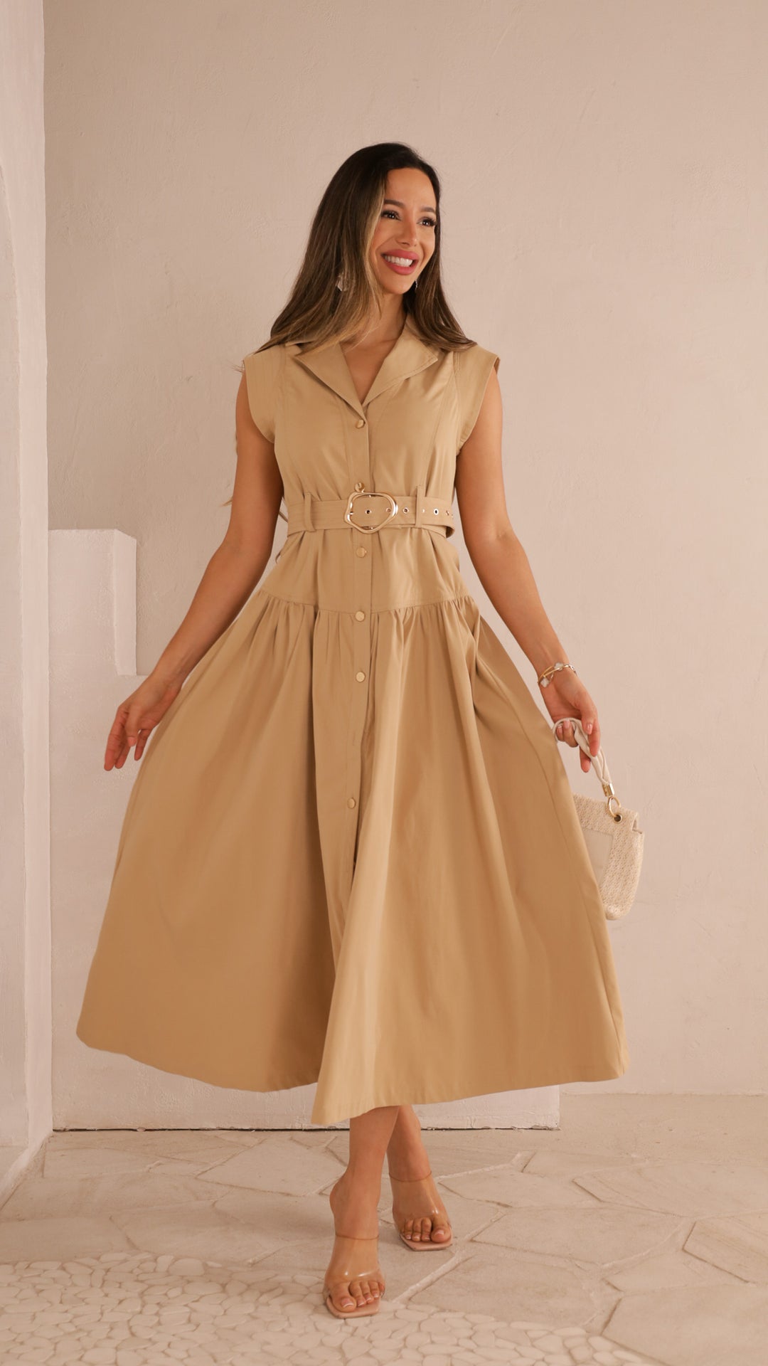 front view image 4 of Clarine Midi Dress