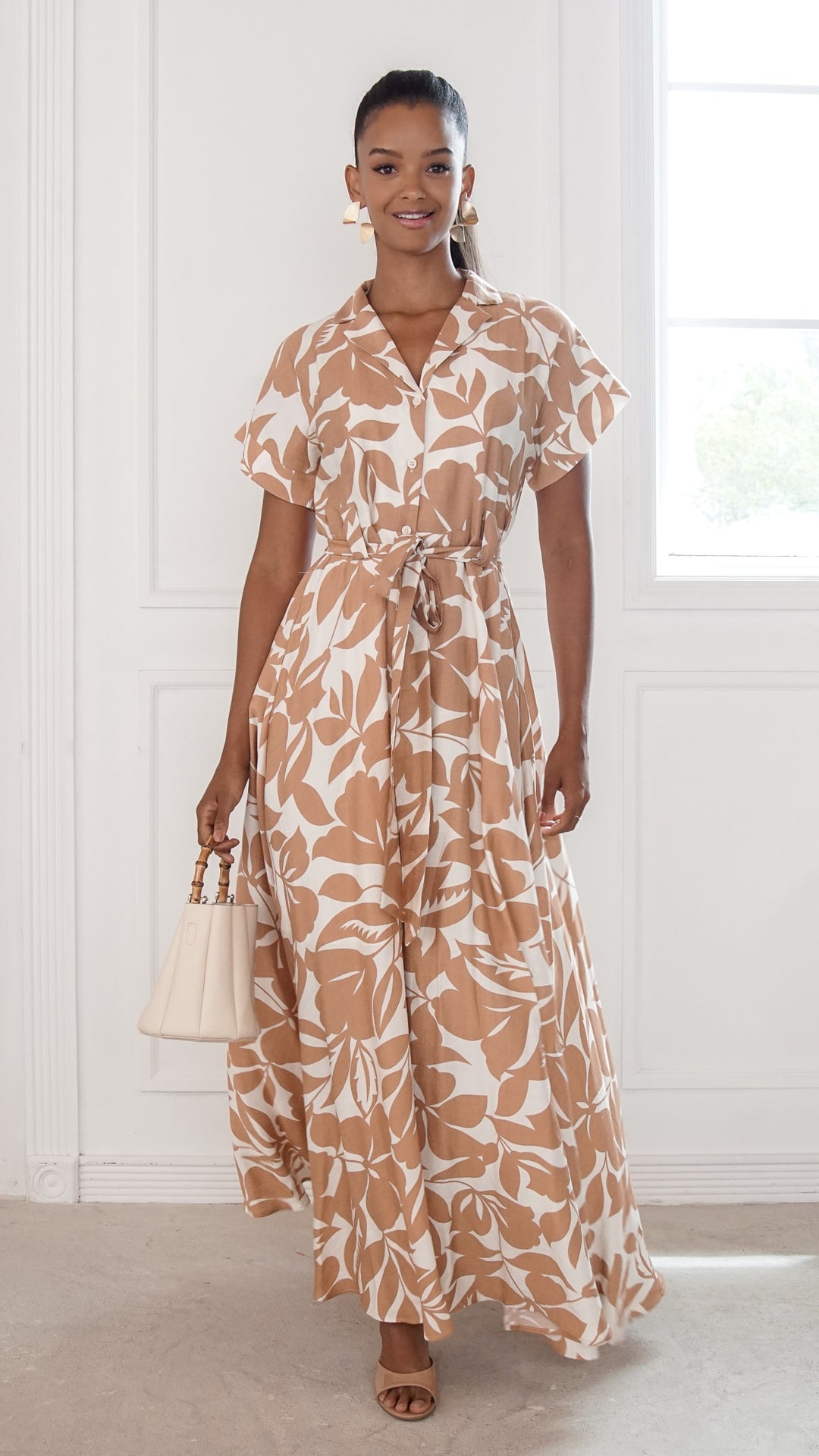 front view image 2 of Noemi Maxi Dress