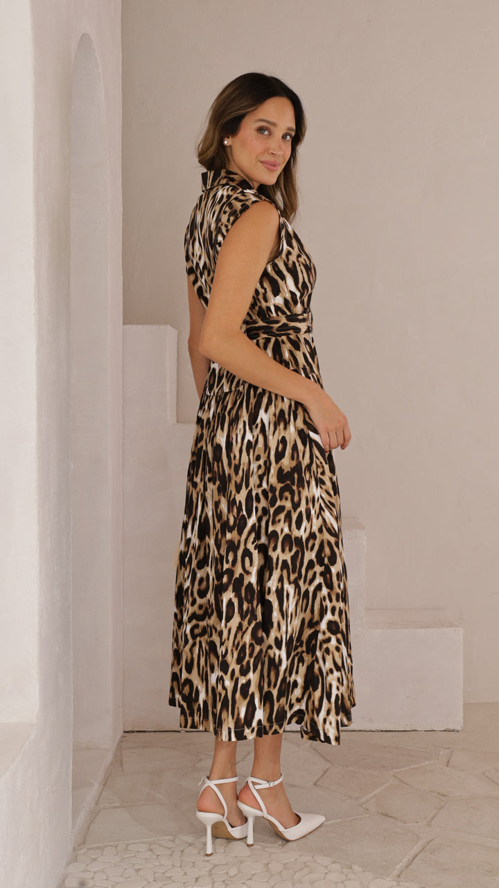 rear view image 1 of Leona Midi Dress