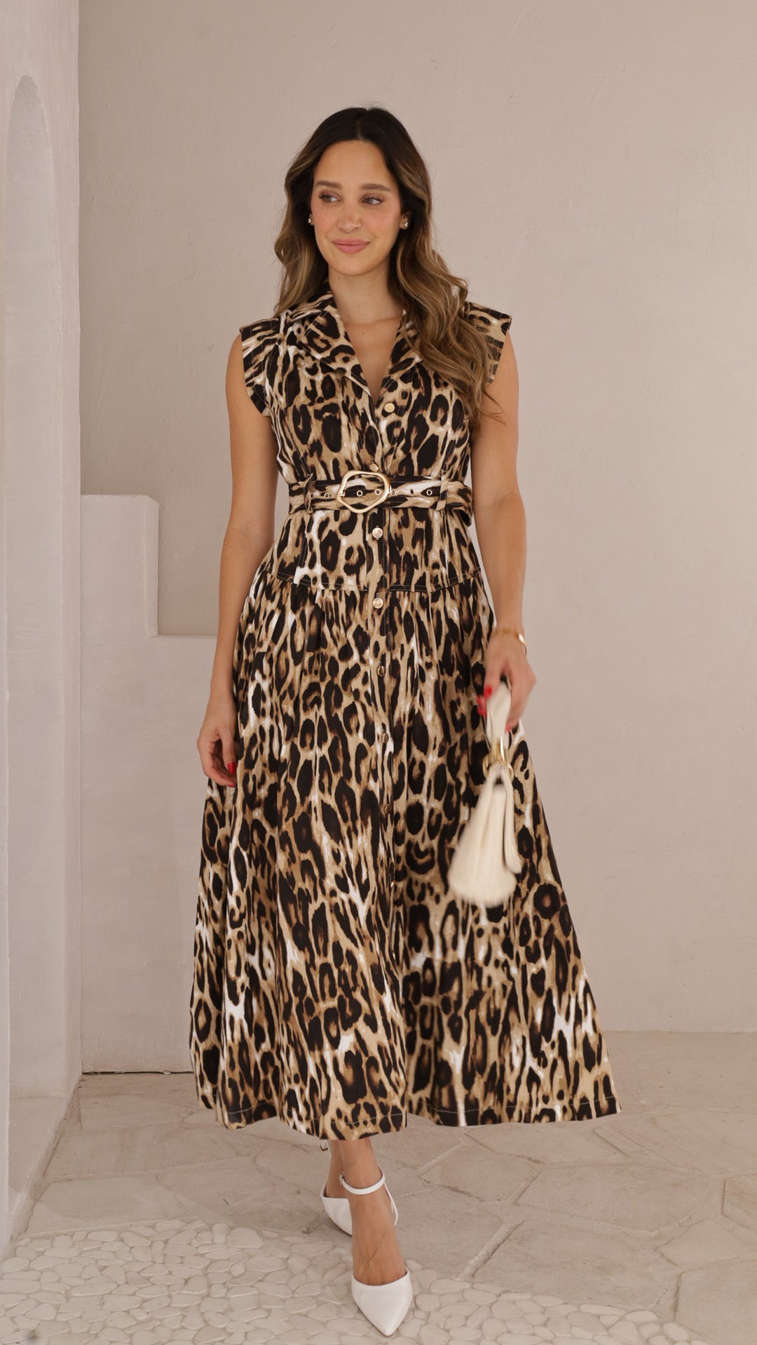 front view image 4 of Leona Midi Dress