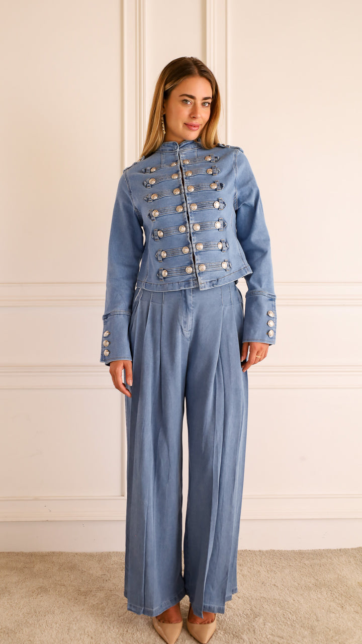 front view image 1 of Alma Denim Jacket