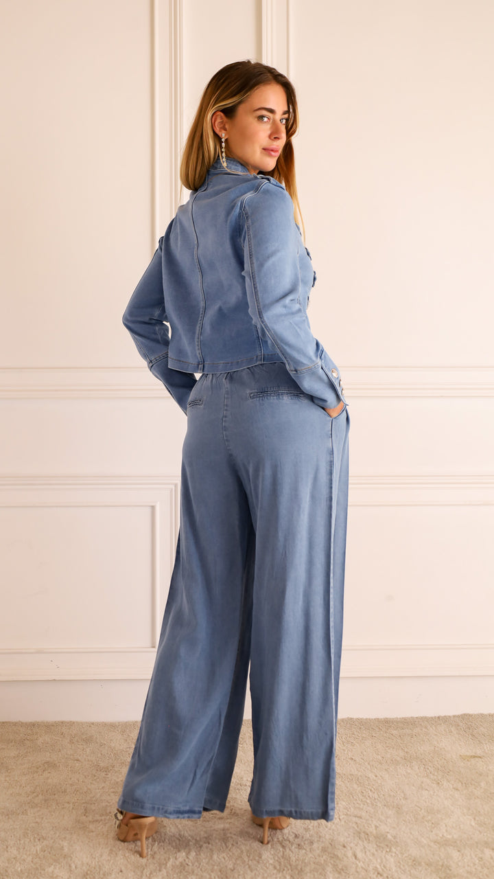 rear view image 1 of Alma Denim Jacket
