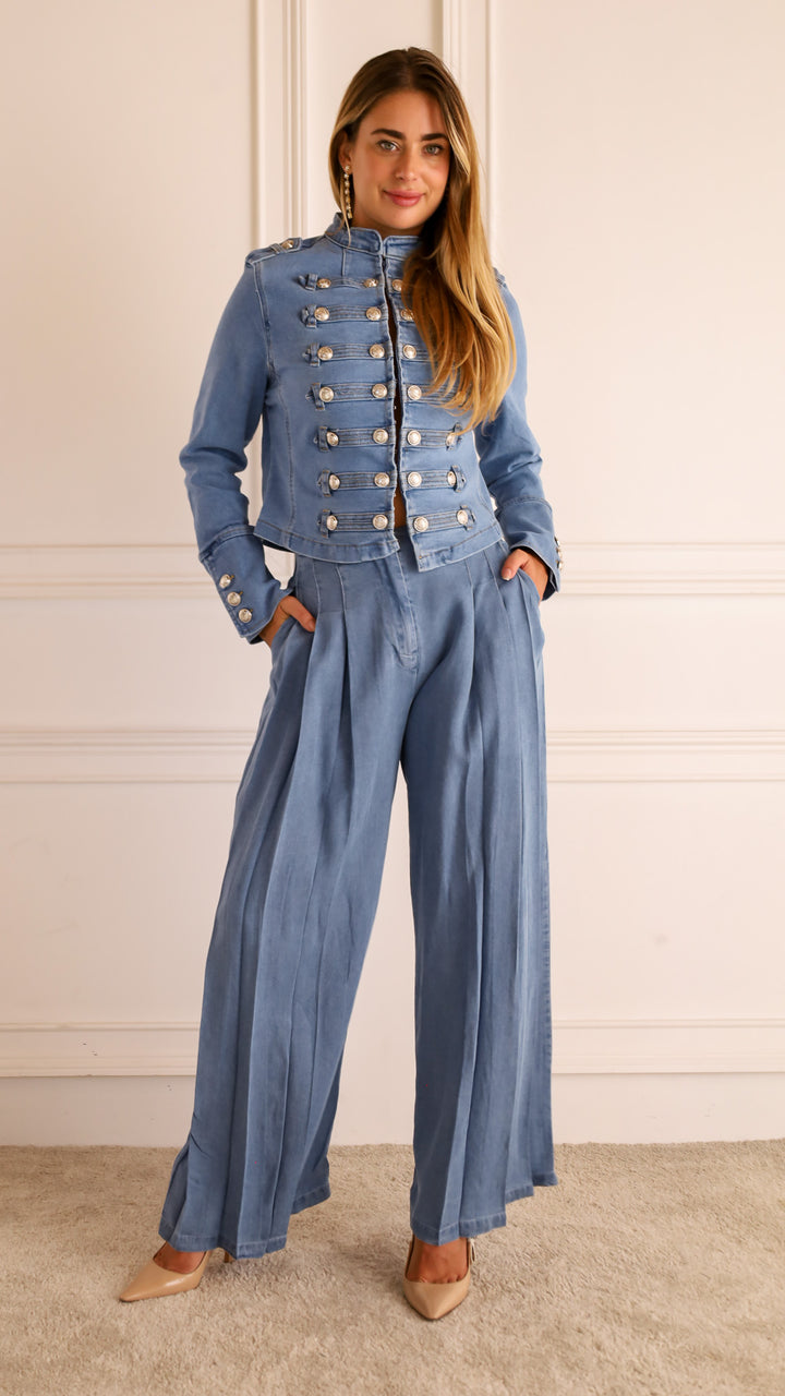 front view image 3 of Alma Denim Jacket