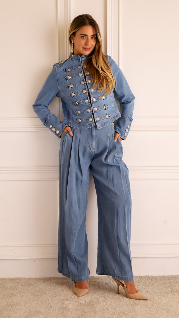 front view image 4 of Alma Denim Jacket
