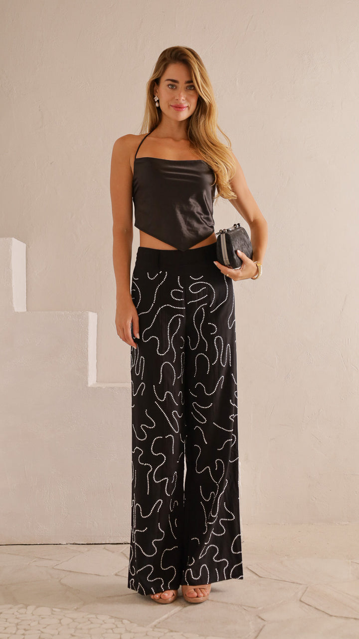 front view image 1 of Tajin Wide-Leg Pants
