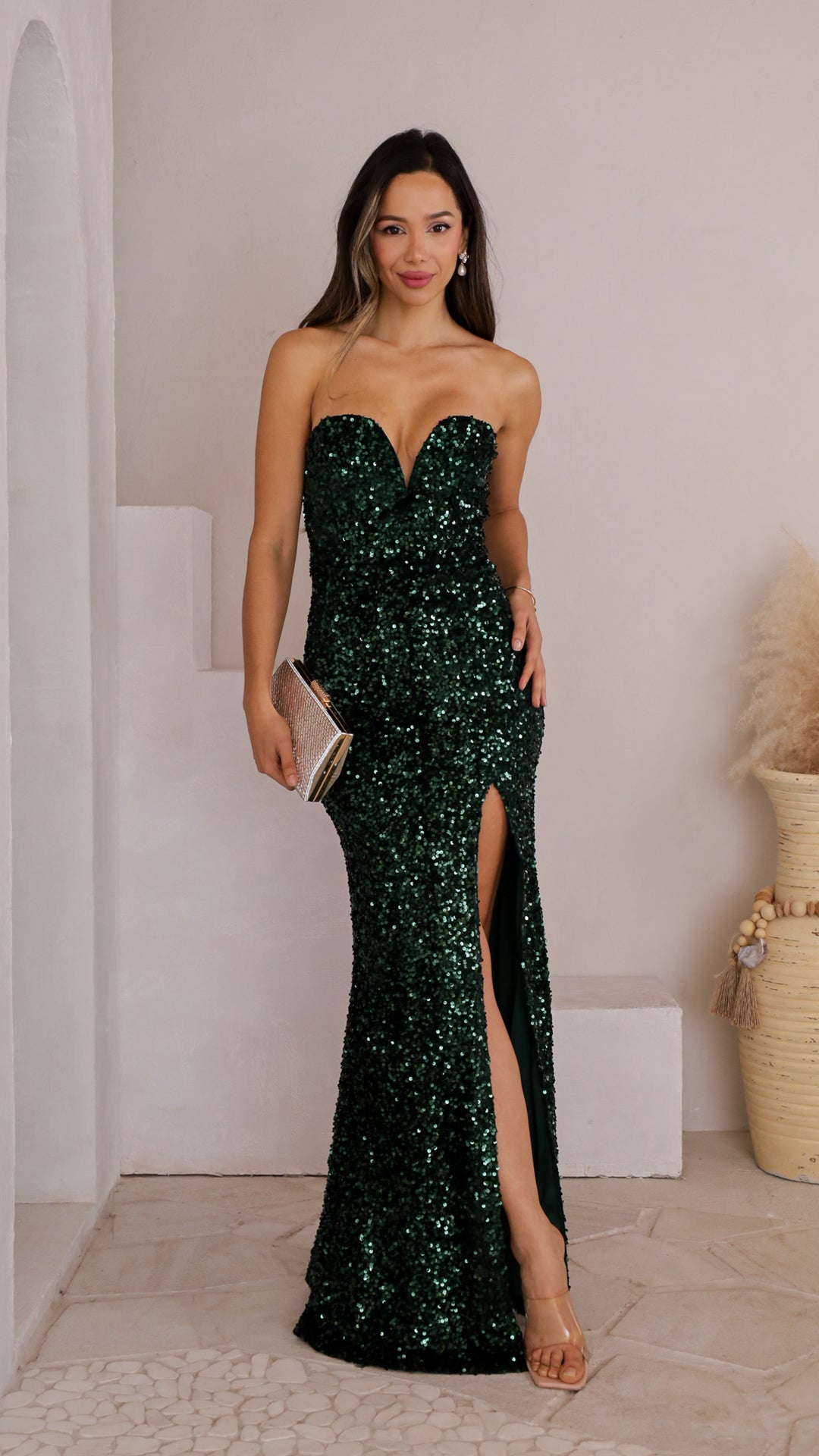 front view image 2 of Arlina Maxi Dress