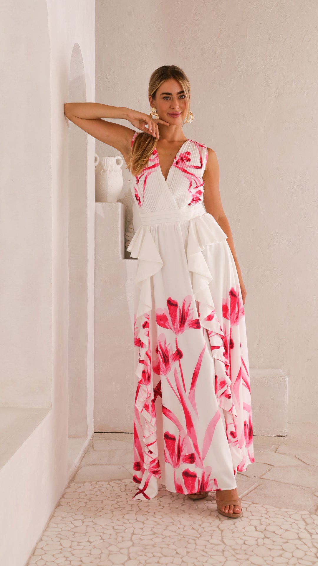 front view image 10 of Althea Maxi Dress
