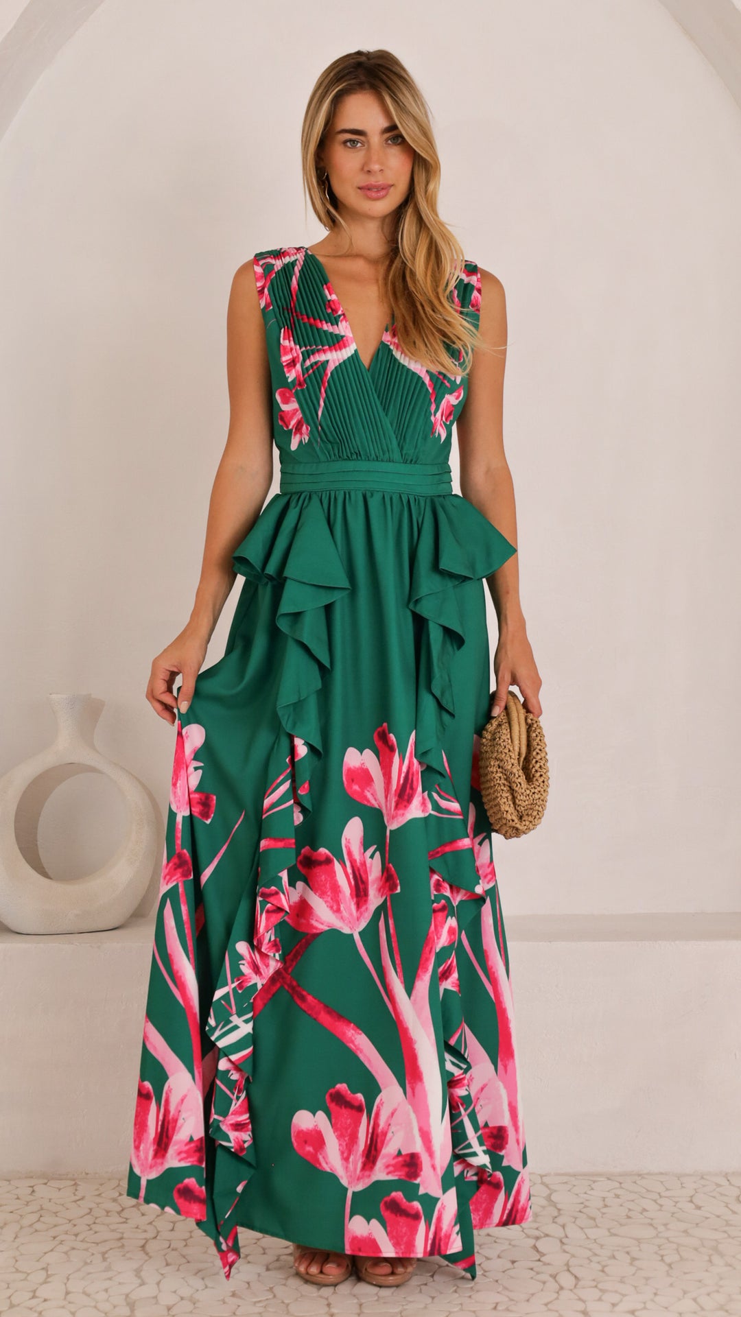 front view image 3 of Althea Maxi Dress