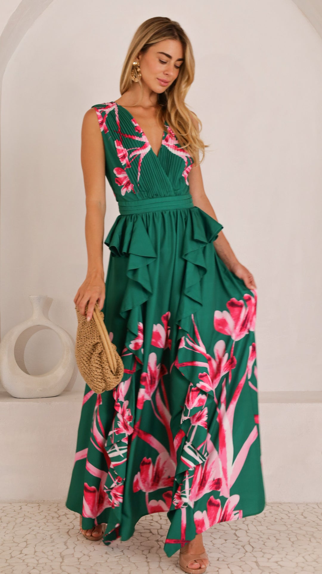 side view image 3 of Althea Maxi Dress