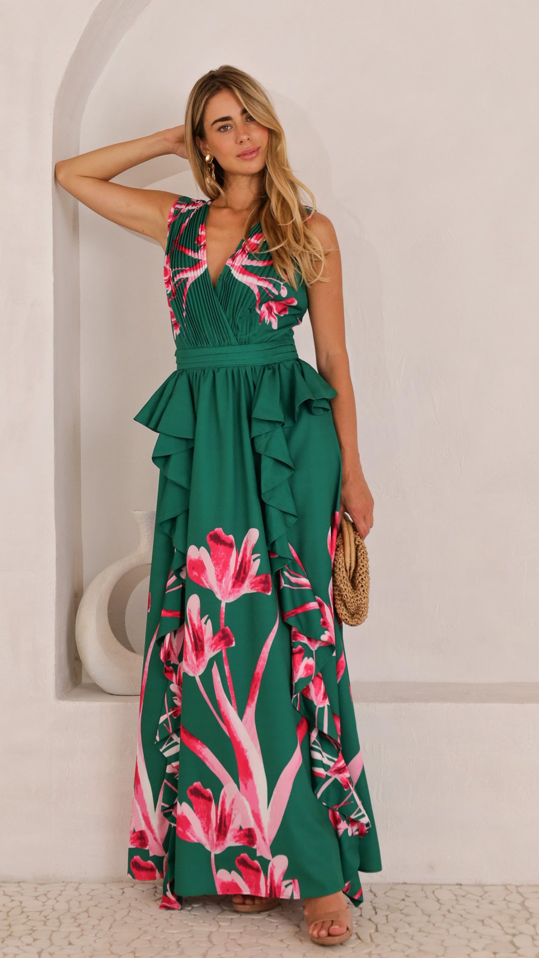 front view image 6 of Althea Maxi Dress