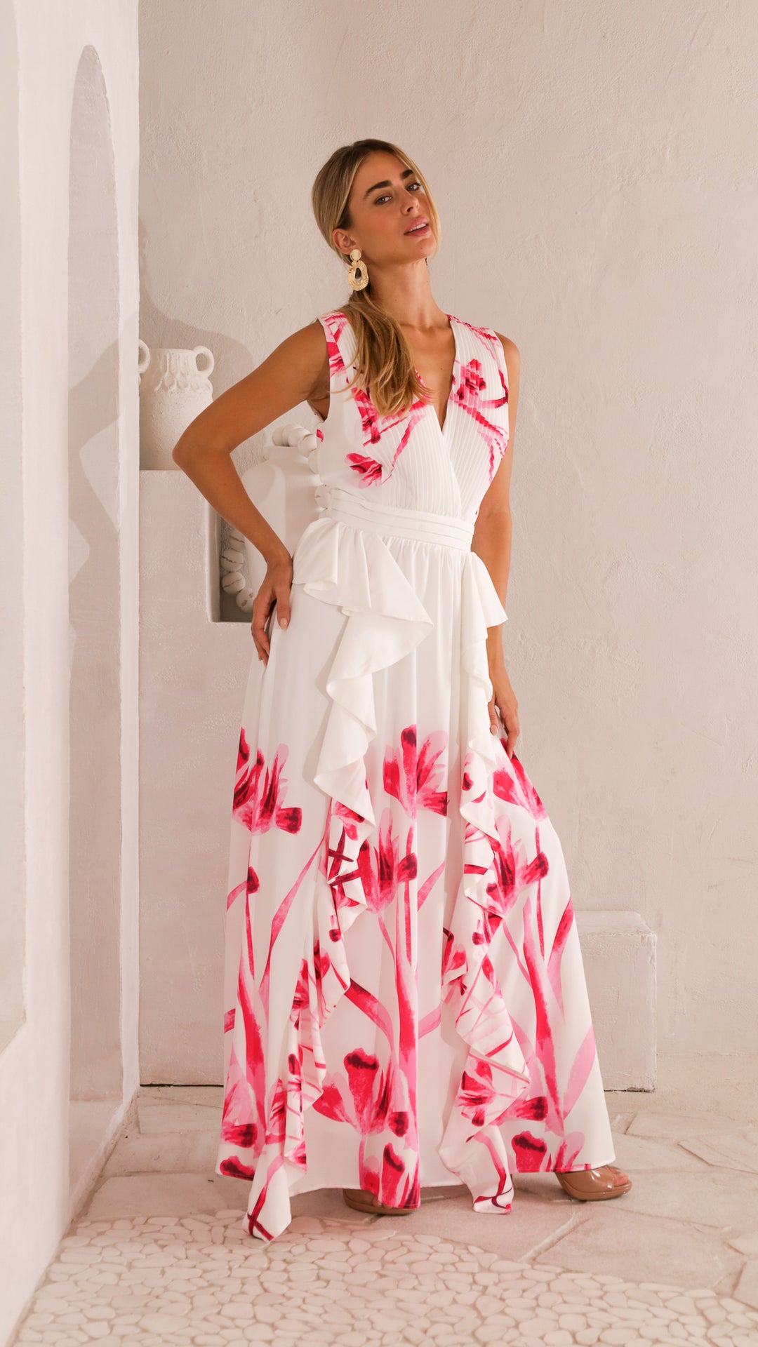 front view image 9 of Althea Maxi Dress