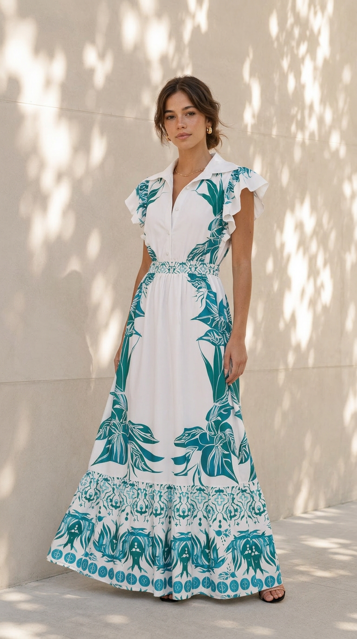 front view image 1 of Orianna Maxi Dress
