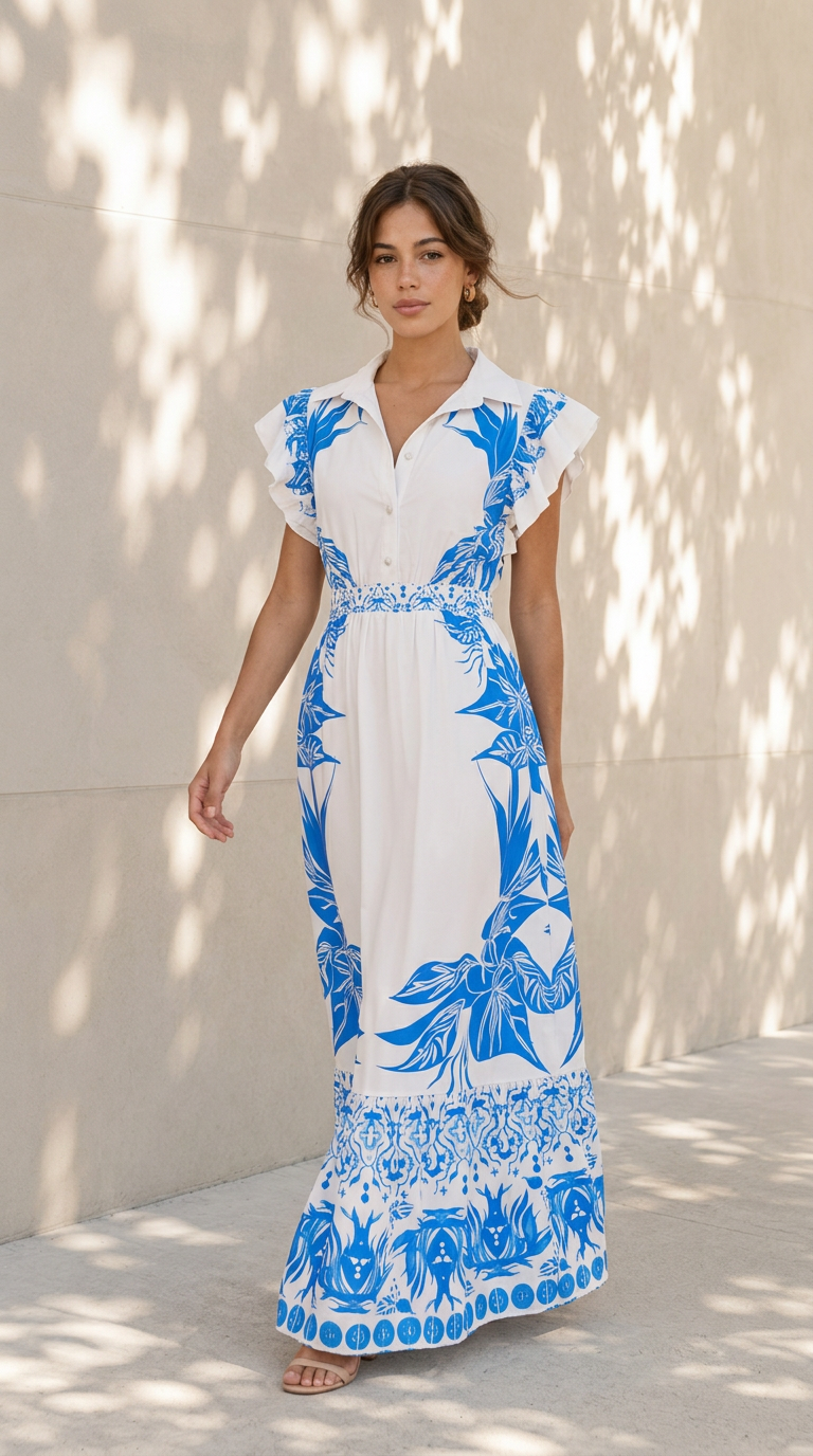 front view image 2 of Orianna Maxi Dress