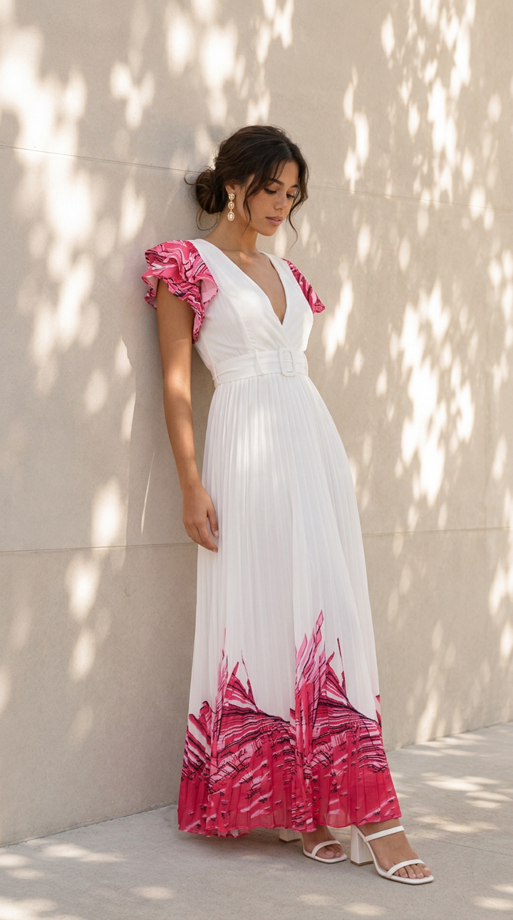 side view image 1 of Cherill Maxi Dress