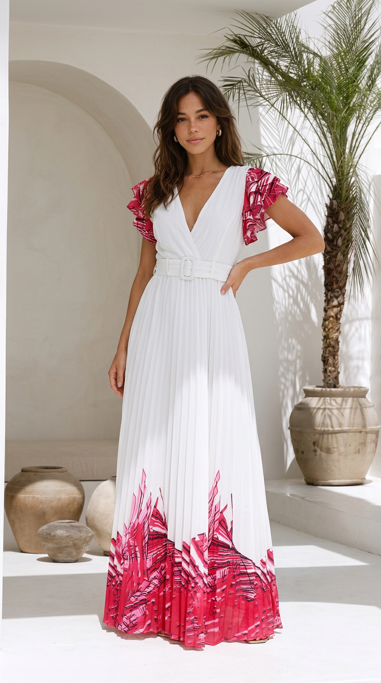 front view image 3 of Cherill Maxi Dress