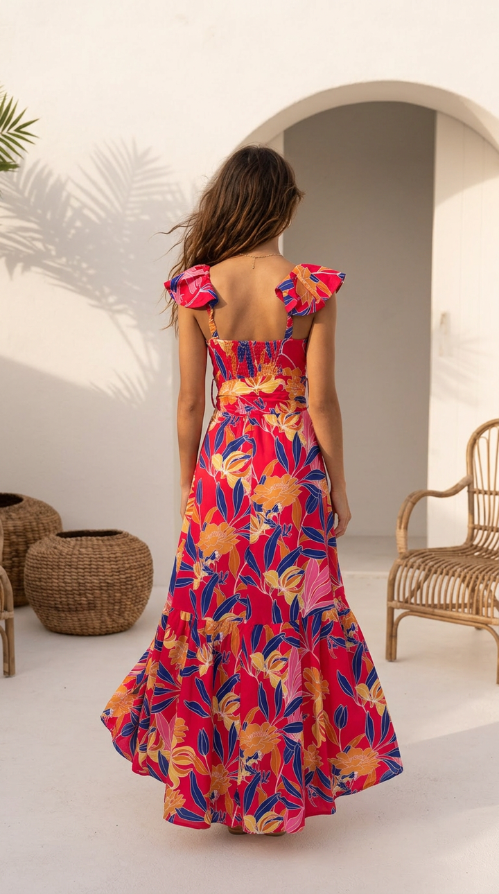 rear view image 1 of Arli Maxi Dress
