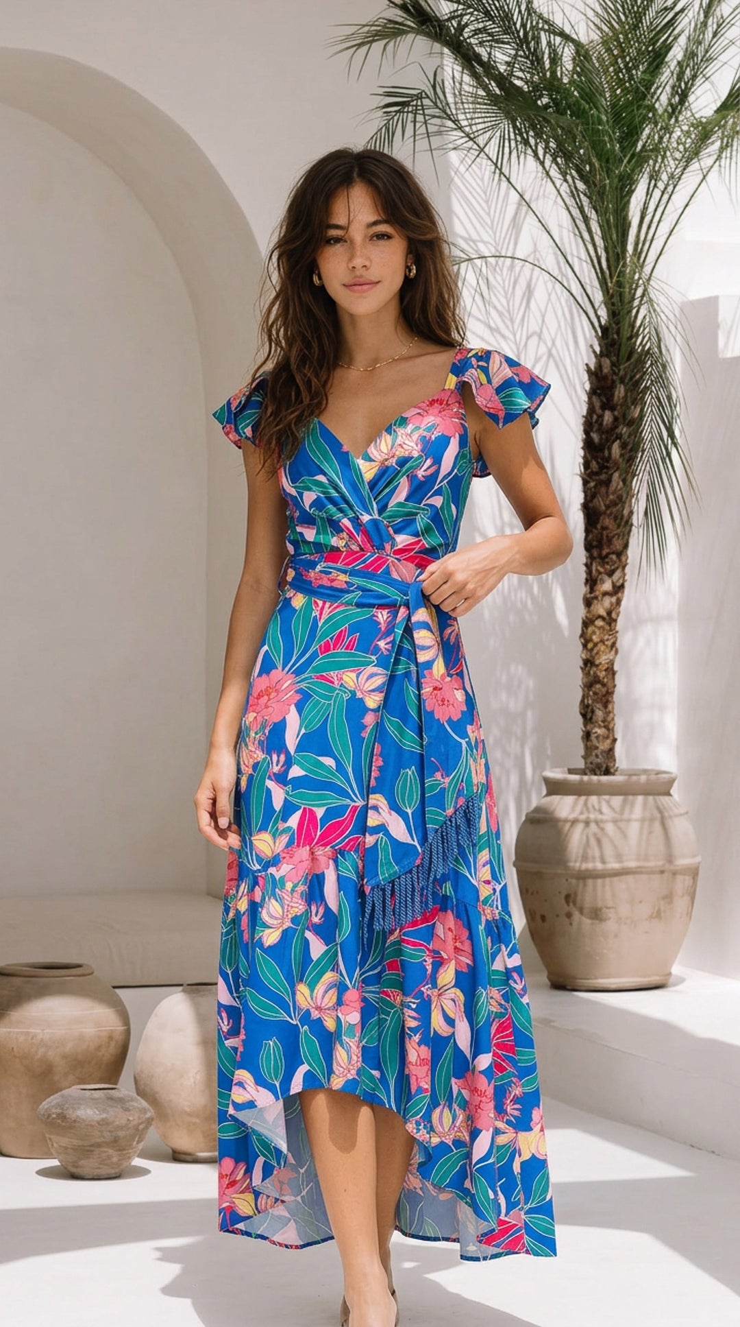 front view image 3 of Amara Maxi Dress