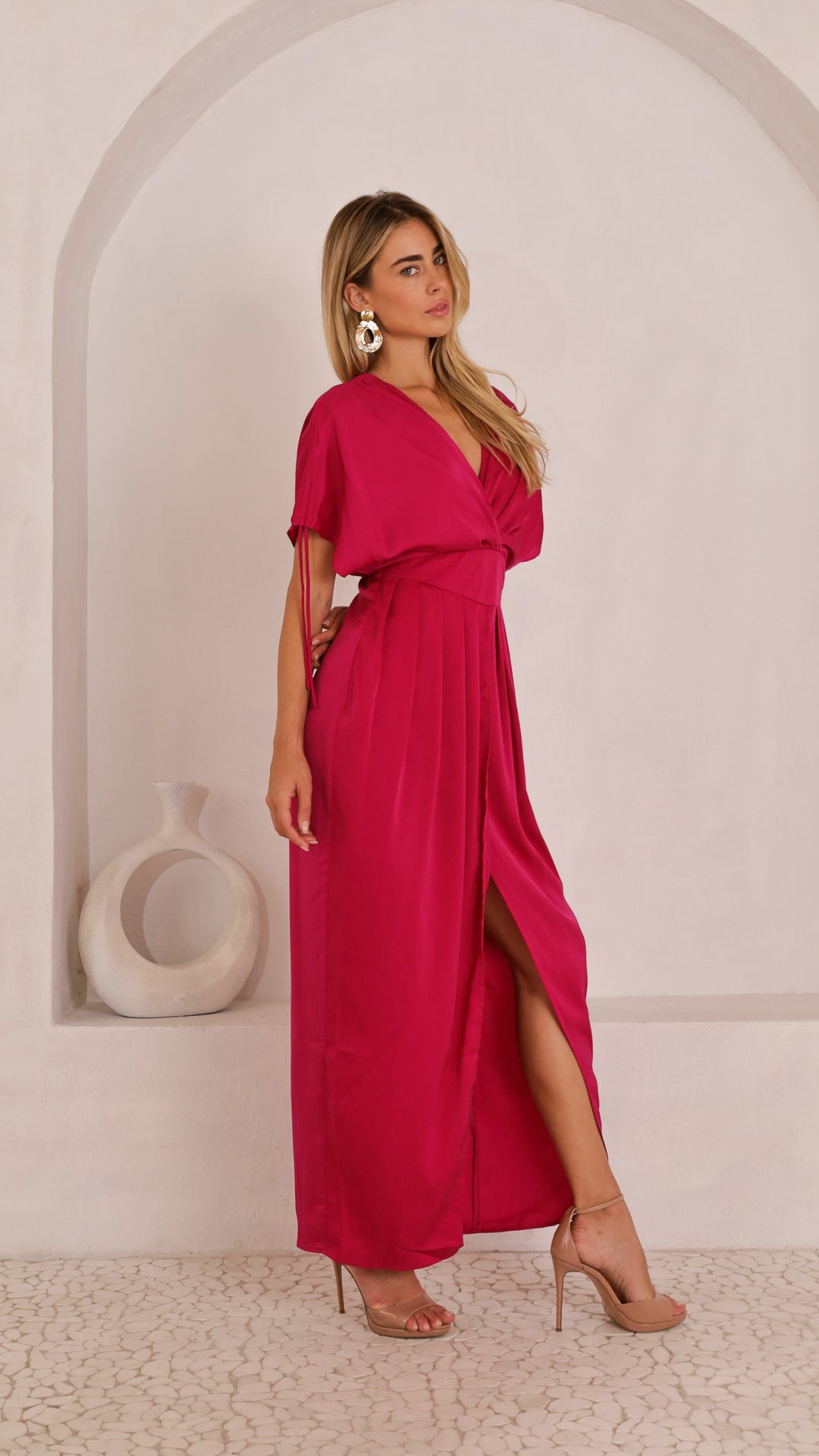 side view image 1 of Thalia Midi Dress
