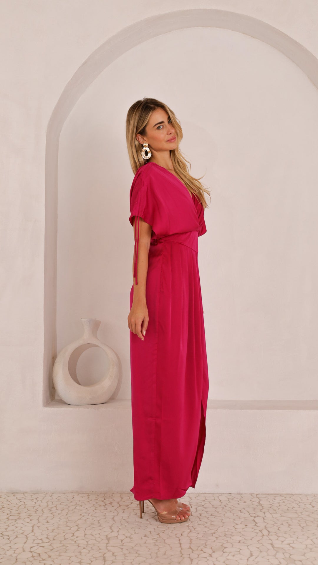 side view image 3 of Thalia Midi Dress