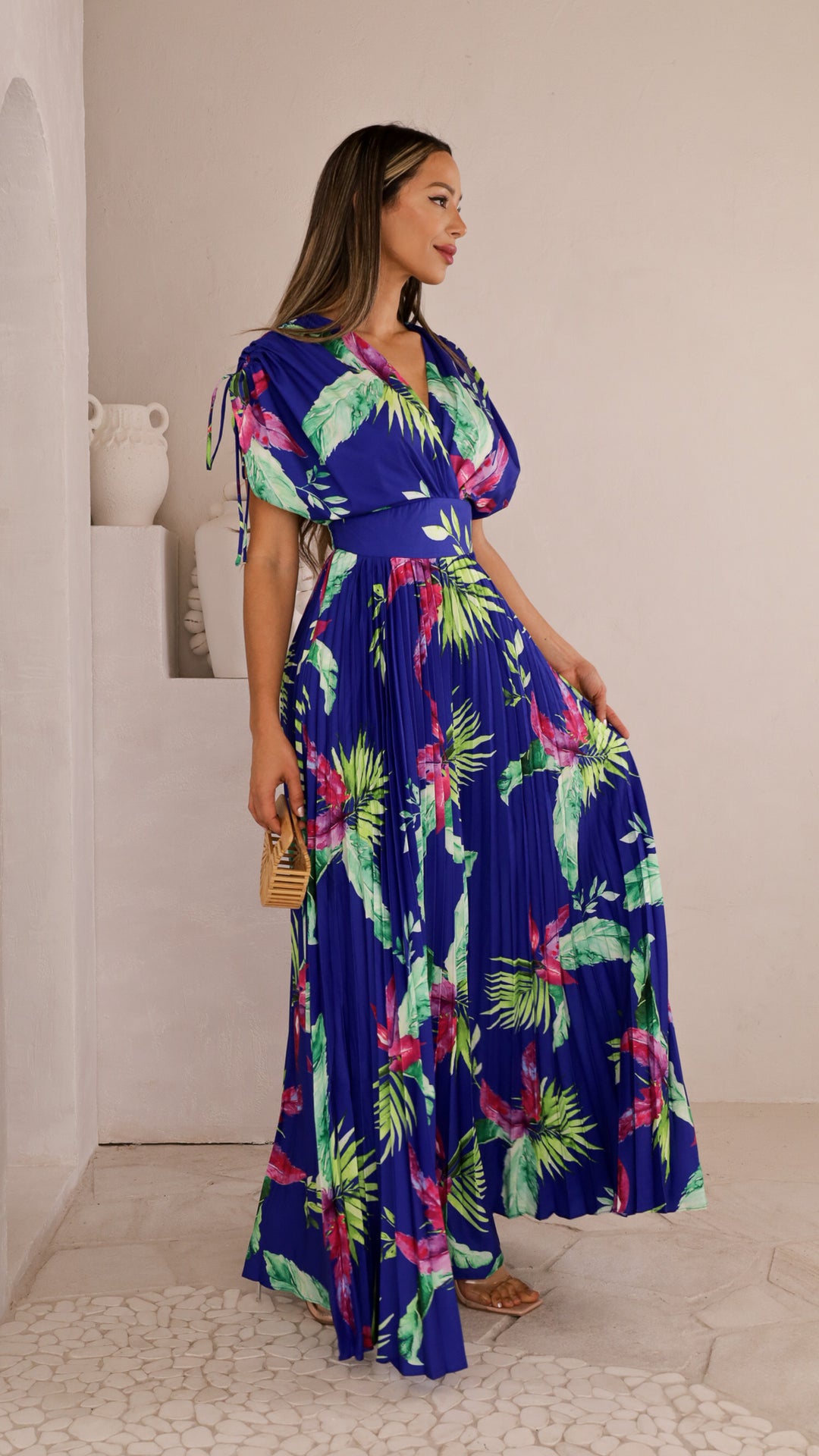 side view image 1 of Virelle Maxi Dress