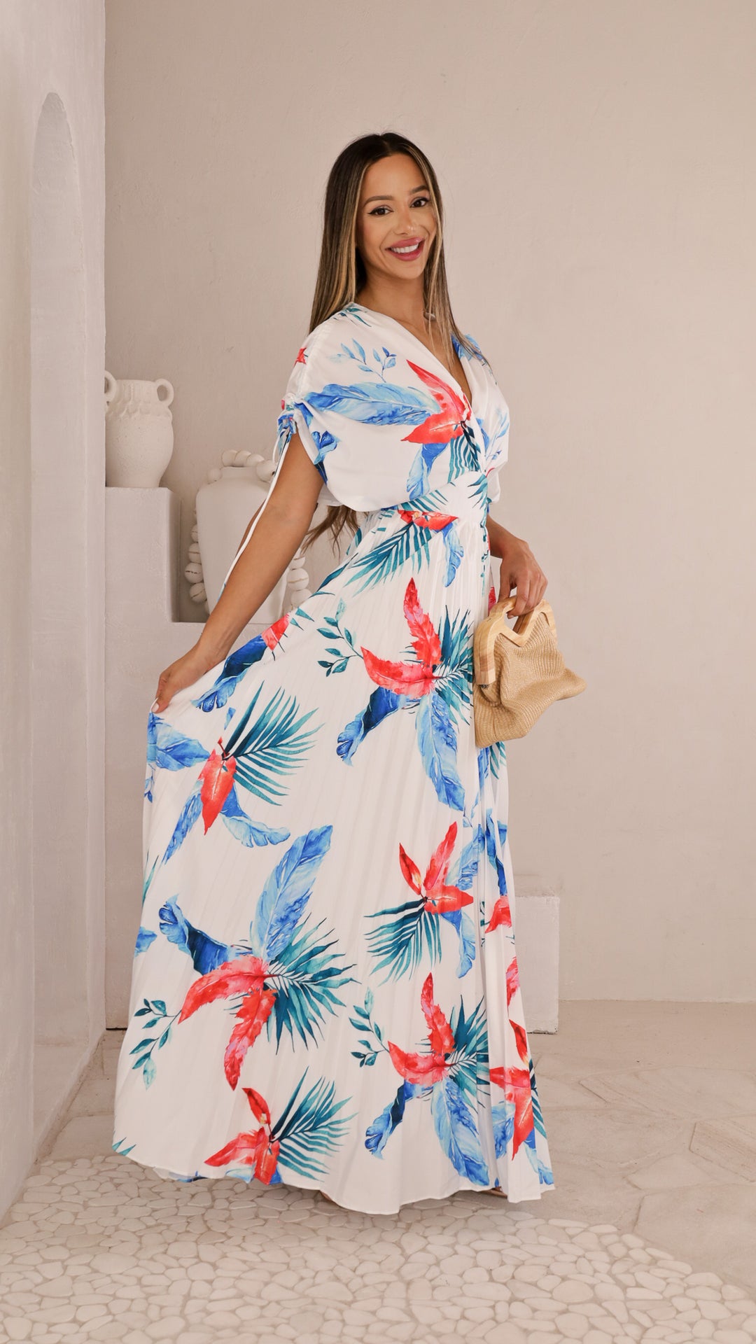 side view image 1 of Virelle Maxi Dress