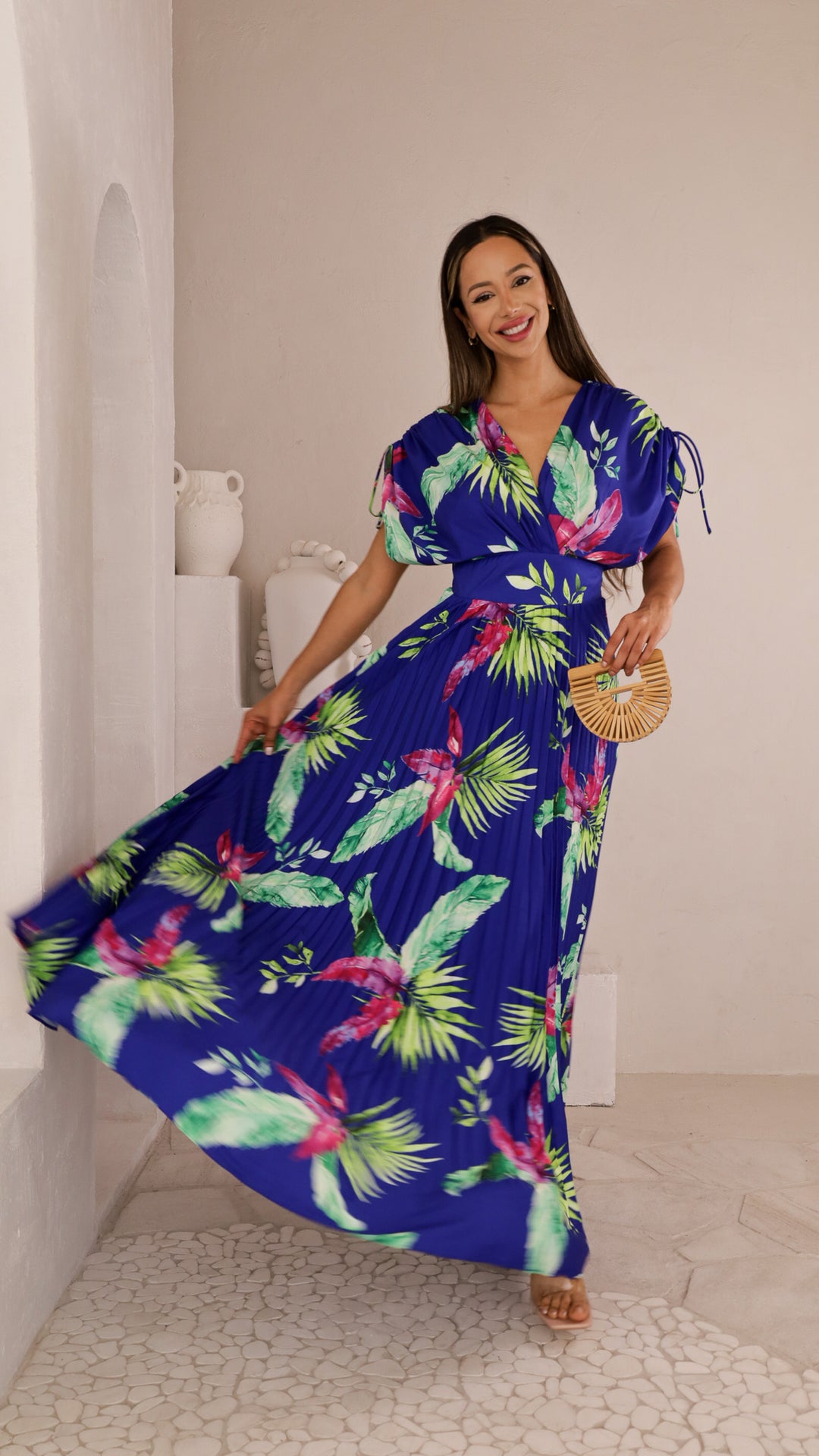 front view image 3 of Virelle Maxi Dress
