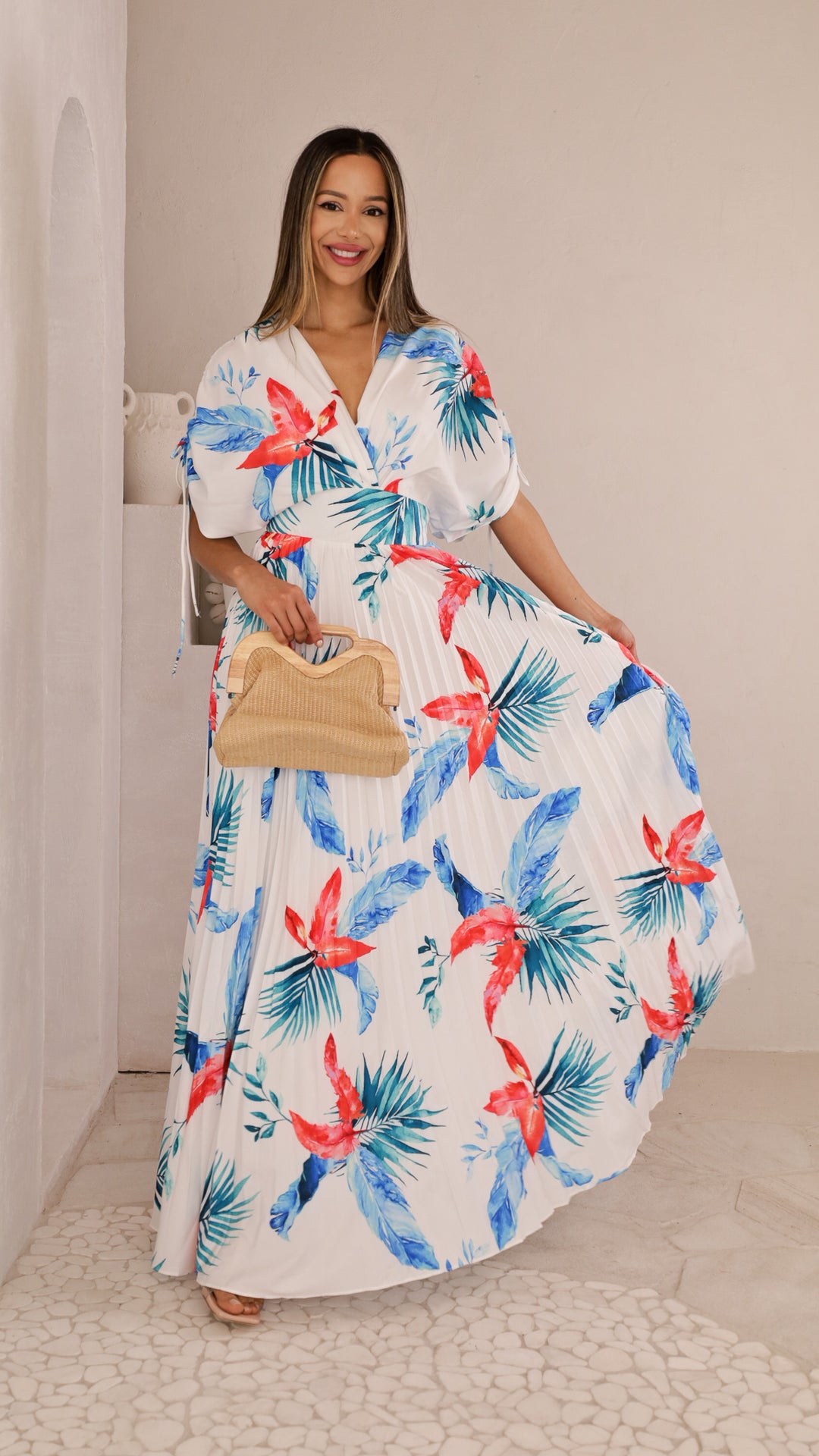 front view image 3 of Virelle Maxi Dress