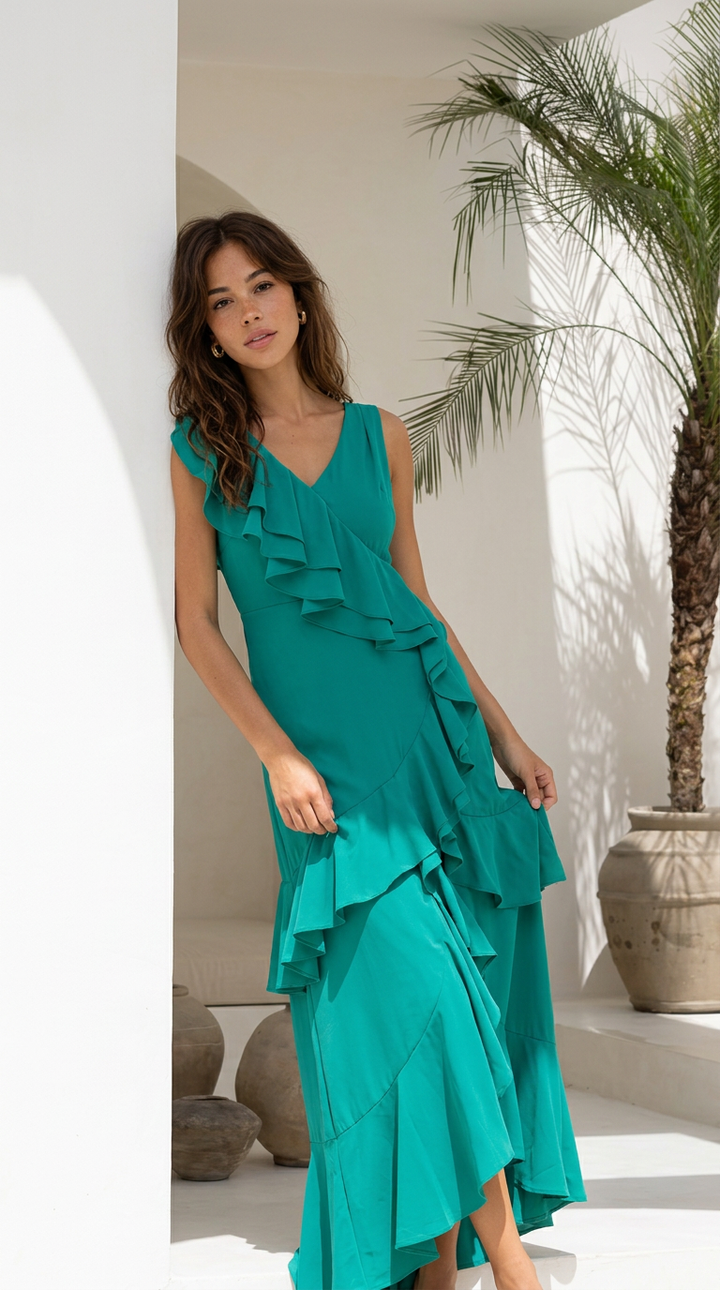 front view image 2 of Tricia Maxi Dress