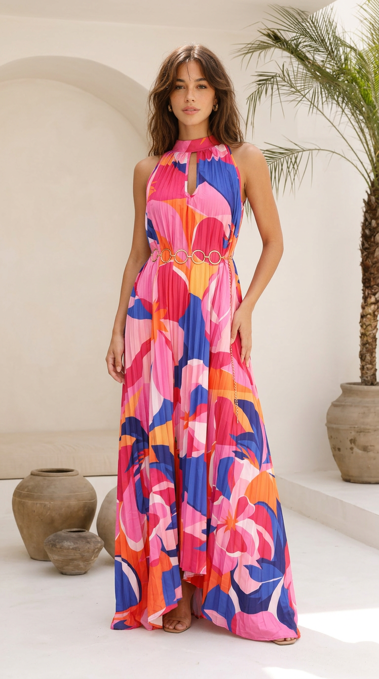 front view image 4 of Maristella Maxi Dress