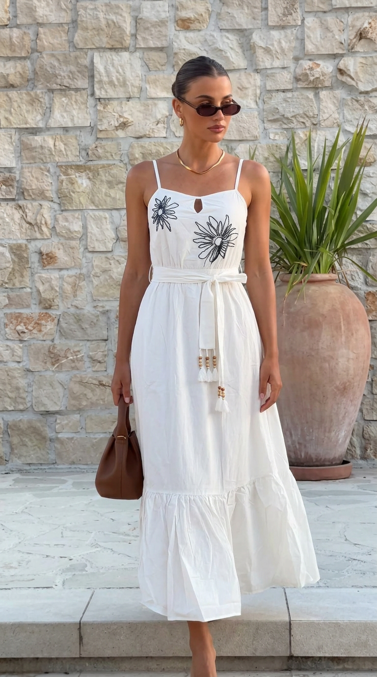front view image 1 of Agatha Maxi Dress