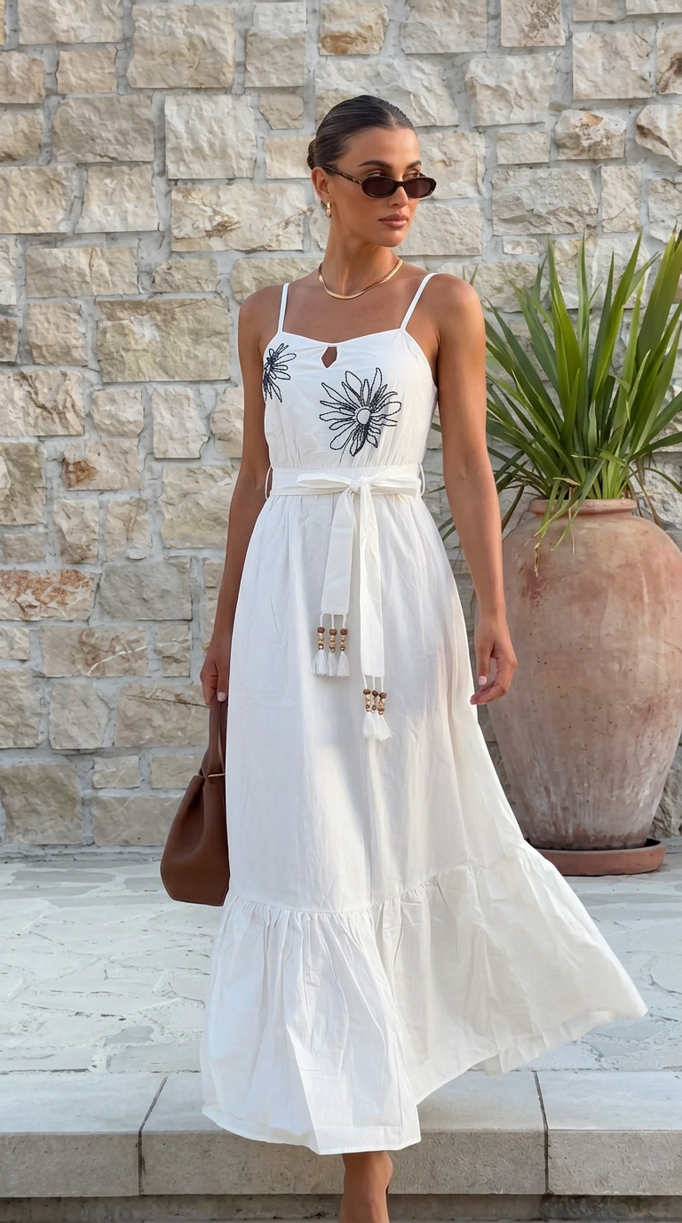 front view image 3 of Agatha Maxi Dress