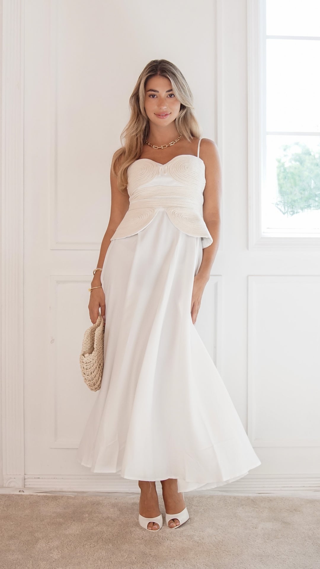 front view image 3 of Saphira Maxi Dress