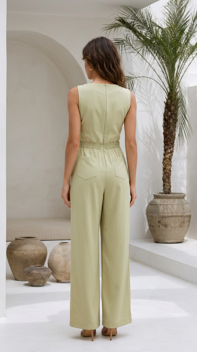 rear view image 1 of Evelina Jumpsuit