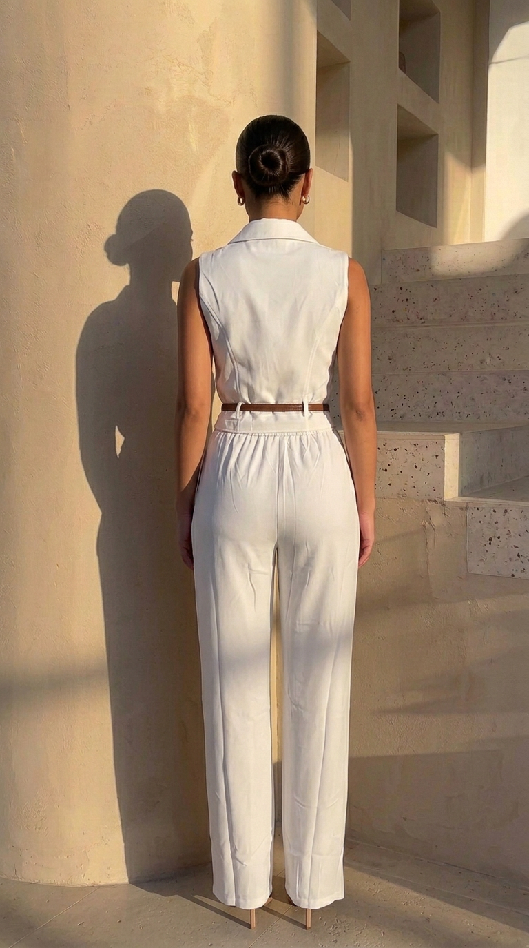 rear view image 1 of Bena Pants Set