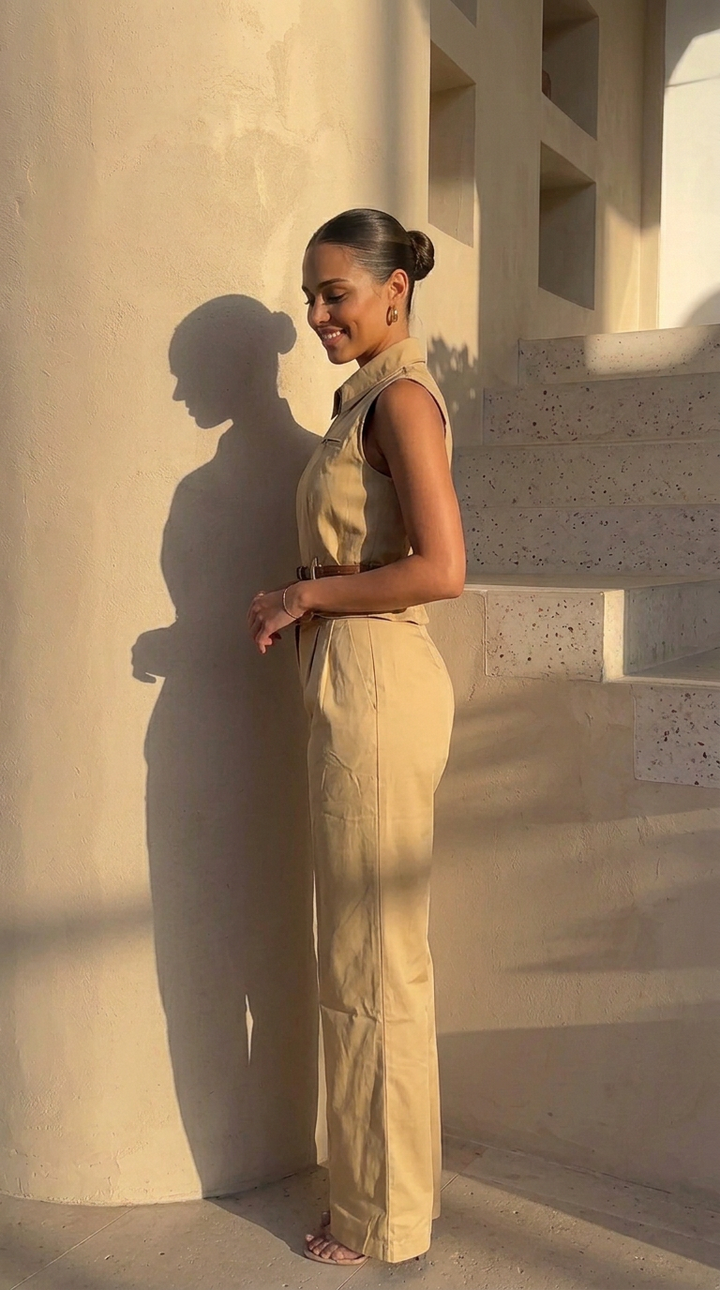 side view image 1 of Bena Pants Set