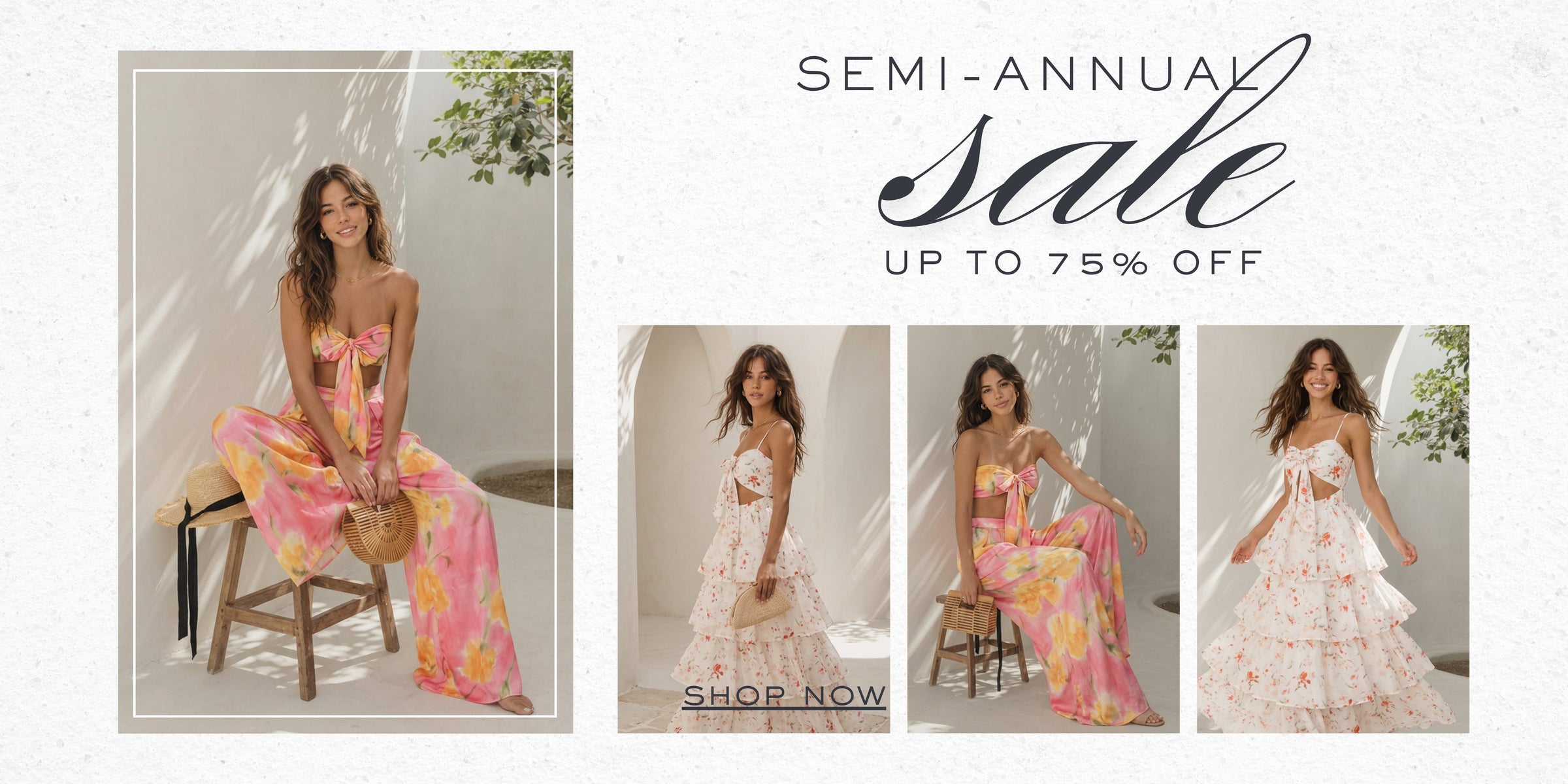 semi annual sale banner
