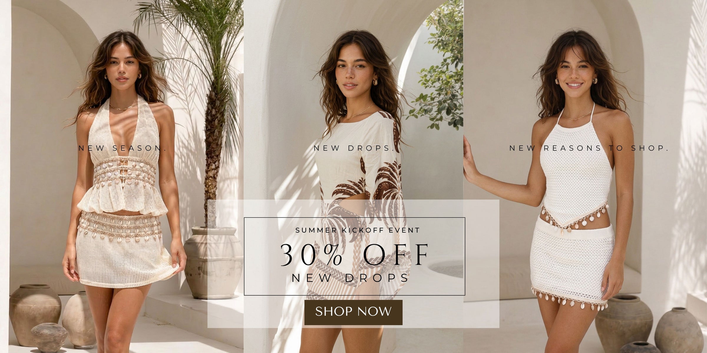30% OFF NEW DROPS