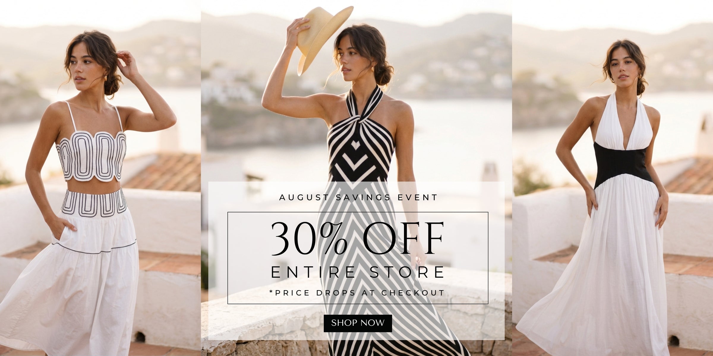 30% off entire store banner 